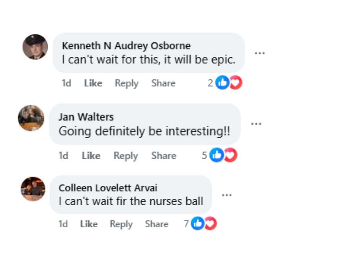 Comments by fans on the post (Image via Facebook/@Lynette Pullin)